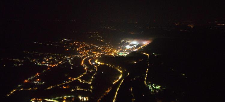 Vue depuis point de vue de la Girouette